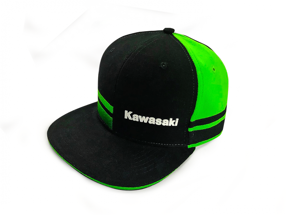Kawasaki Power Flat Peak Cap Kawasaki Australia Shop
