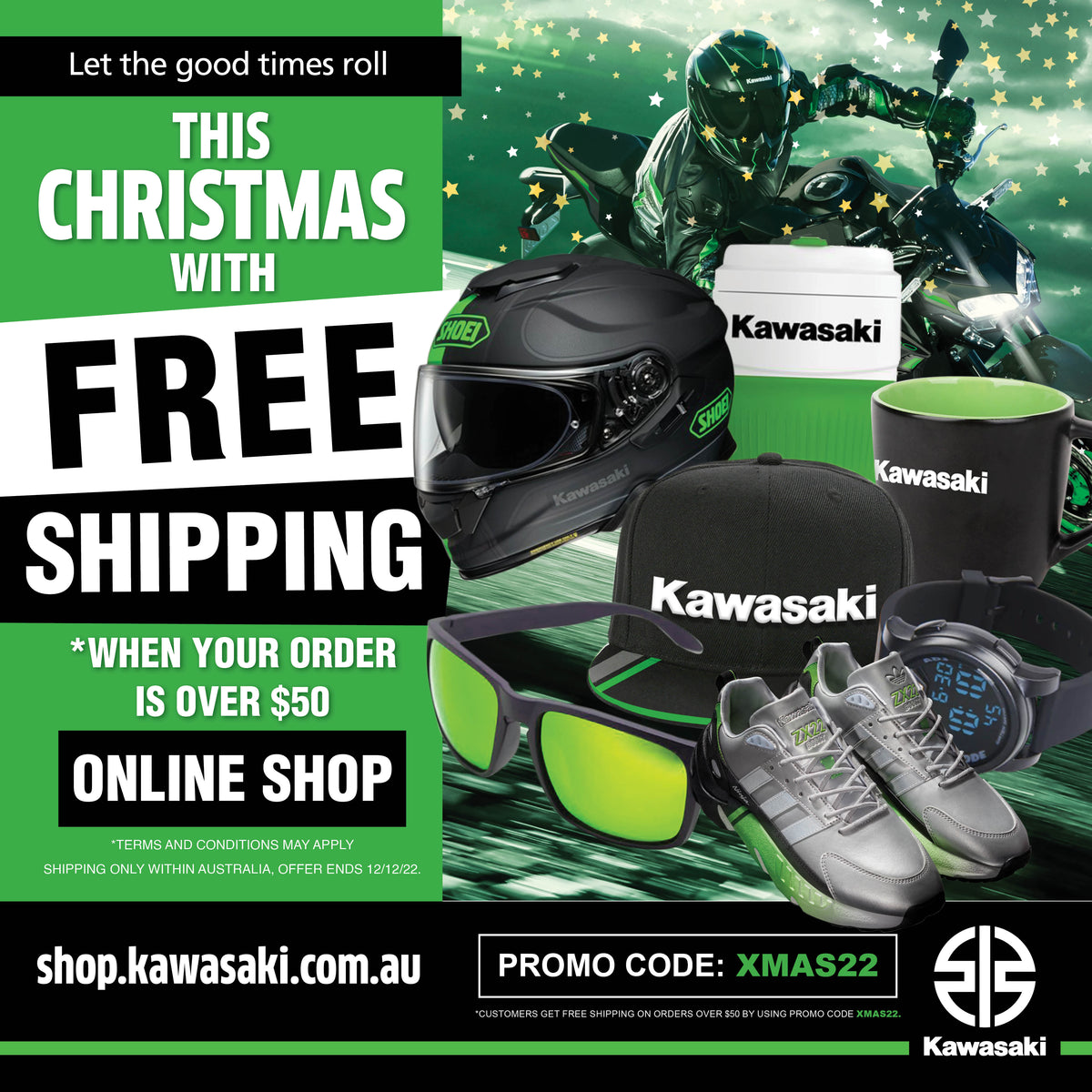 XMAS SPECIAL – Kawasaki Australia Shop