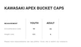 KAWASAKI APEX BUCKET HAT (KIDS)