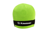 KAWASAKI SPORTS BEANIE ADULT (ONE SIZE BLACK / GREEN)