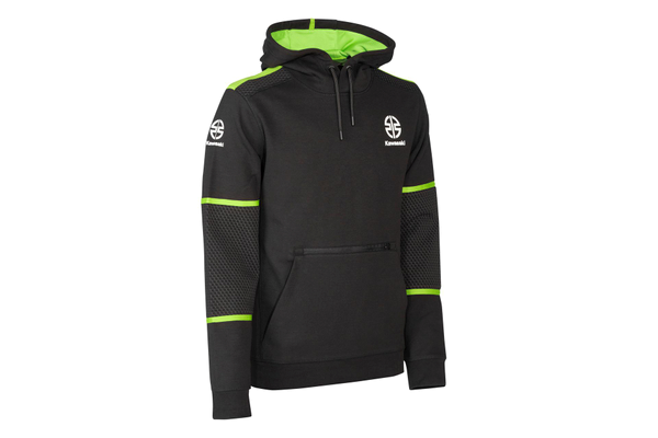 KAWASAKI SPORTS HOODY MALE (BLACK / GREEN) – Kawasaki Australia Shop