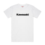 KAWASAKI WHITE BRANDMARK T-SHIRT