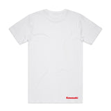 KAWASAKI WHITE BRANDMARK T-SHIRT