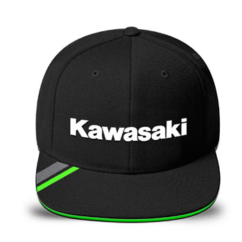 Kawasaki Holeshot Flat peak cap